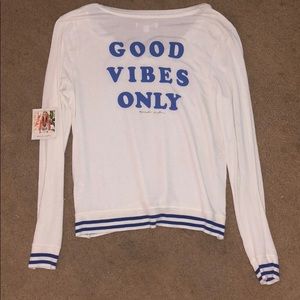 Spiritual Gangster Good Vibes Only Sweater L